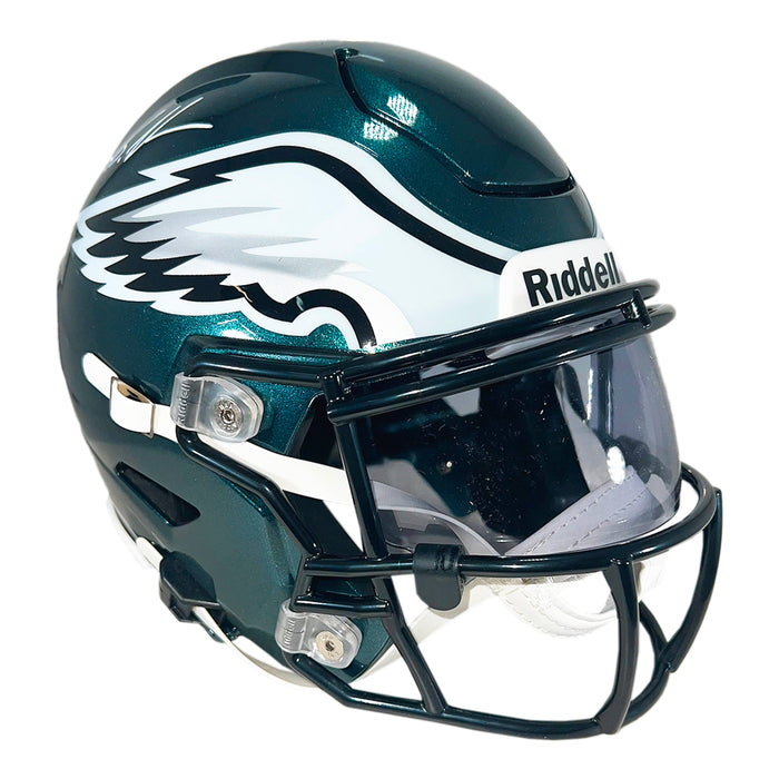 Brandon Graham Signed Philadelphia Eagles Midi SpeedFlex Football Helmet (Beckett)