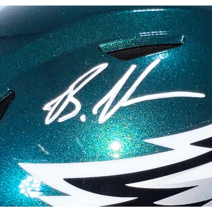 Brandon Graham Signed Philadelphia Eagles Midi SpeedFlex Football Helmet (Beckett)