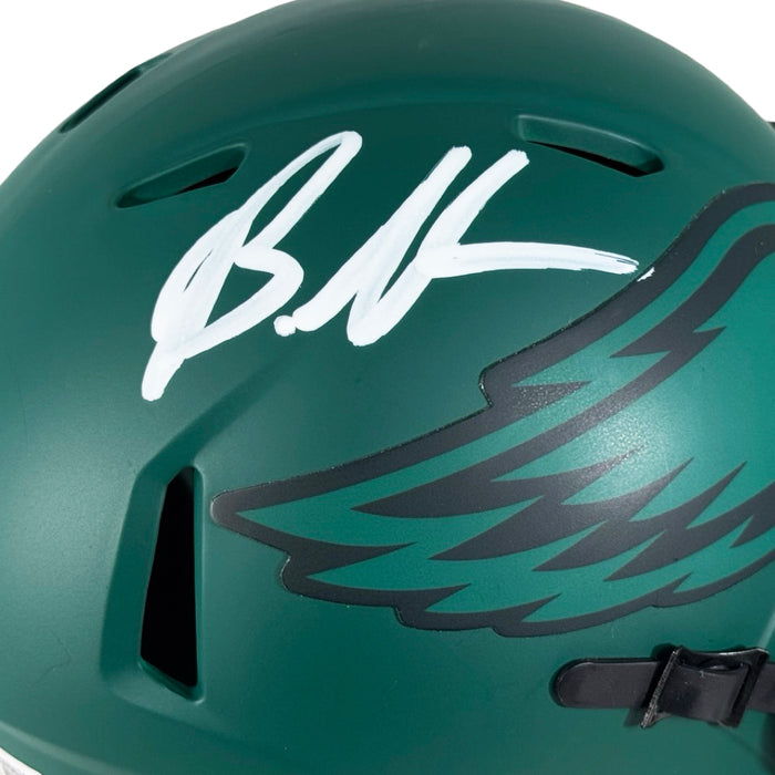 Brandon Graham Signed Philadelphia Eagles Rave Mini Football Helmet (Beckett)