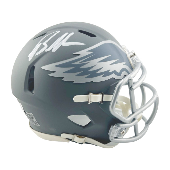 Brandon Graham Signed Philadelphia Eagles Slate Alternate Speed Mini Football Helmet (Beckett)