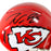 Noah Gray Signed Black Ink Kansas City Chiefs Speed Mini Football Helmet (Beckett)