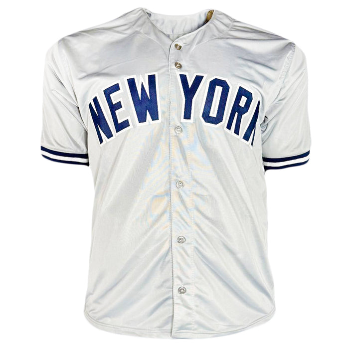 Chad Green Signed New York Grey Baseball Jersey (JSA)