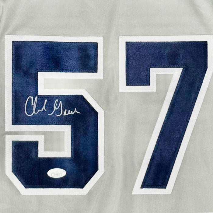 Chad Green Signed New York Grey Baseball Jersey (JSA)