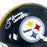 Joe Greene Signed HOF 87 Inscription Pittsburgh Steelers Speed Mini Football Helmet (JSA)