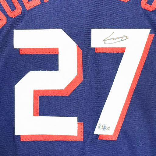Vladimir Guerrero Jr Signed Toronto Blue Vladdy Baseball Jersey (Beckett)