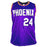 Tom Gugliotta Signed Phoenix Purple Basketball Jersey (JSA)