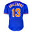 Luis Guillorme Signed LFGM Inscription New York Blue Baseball Jersey (JSA)