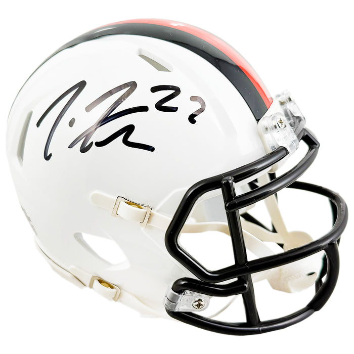 Joe Haden Signed Cleveland Browns Alt 2023 Speed Mini Football Helmet (JSA)