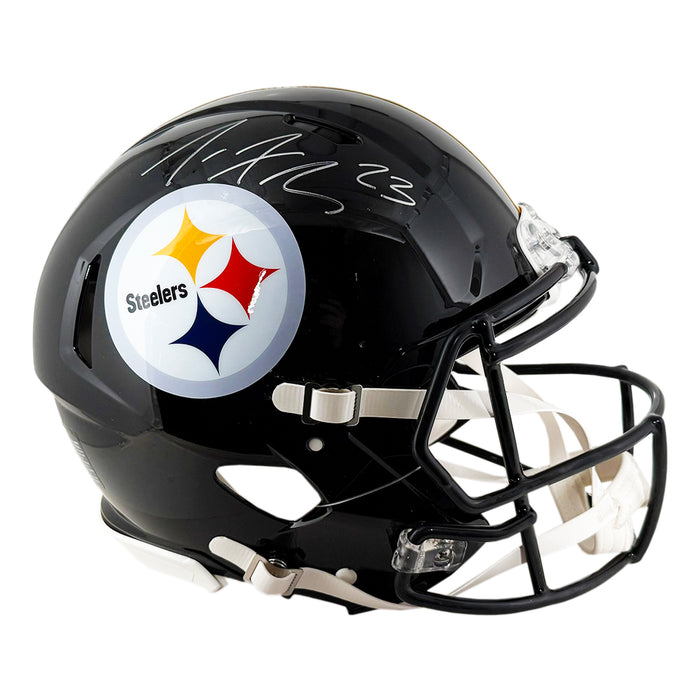 Joe Haden Signed Pittsburgh Steelers Authentic Speed Full-Size Football Helmet (JSA)