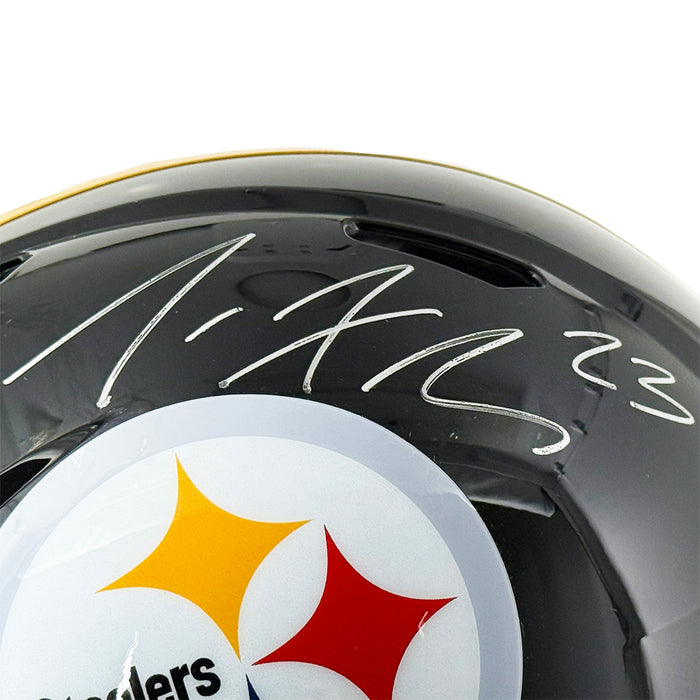 Joe Haden Signed Pittsburgh Steelers Authentic Speed Full-Size Football Helmet (JSA)