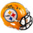 Joe Haden Signed Pittsburgh Steelers Throwback Gold Speed Mini Football Helmet (JSA)