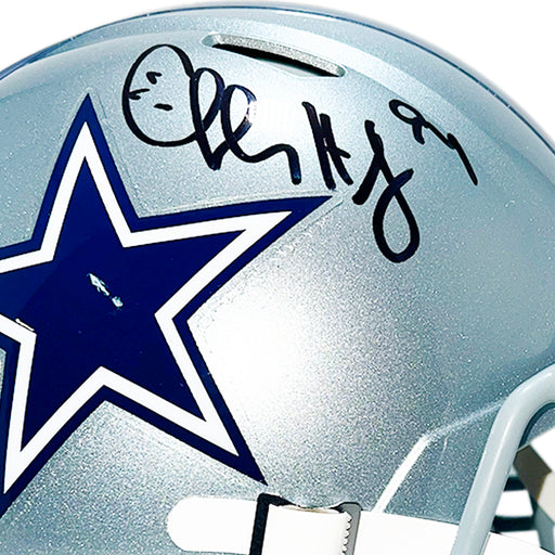 Charles Haley Signed Dallas Cowboys Speed Full-Size Replica Football Helmet (Beckett)
