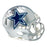 Charles Haley Signed Dallas Cowboys Silver Speed Mini Football Helmet (JSA)