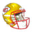 Tamba Hali Signed Kansas City Chiefs Flash Full-Size Replica Football Helmet (Beckett)