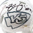 Tamba Hali Signed Kansas City Chiefs Salute to Service 2024 Mini Football Helmet (Beckett)