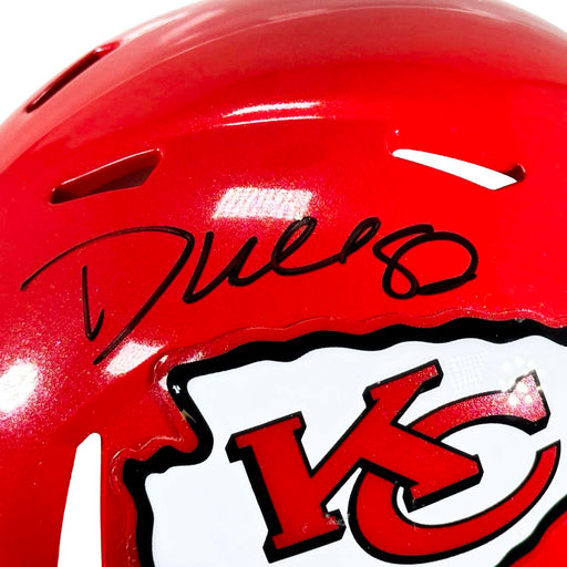 Dante Hall Signed Kansas City Chiefs Speed Mini Football Helmet (JSA)
