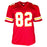 Dante Hall Signed Kansas City Red Football Jersey (Beckett)