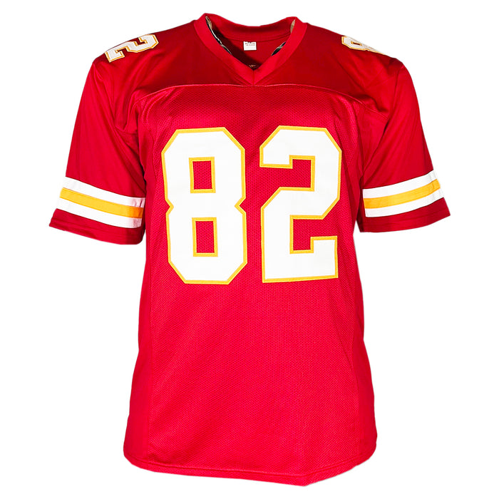 Dante Hall Signed Kansas City Red Football Jersey (Beckett)