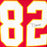 Dante Hall Signed Kansas City Red Football Jersey (Beckett)