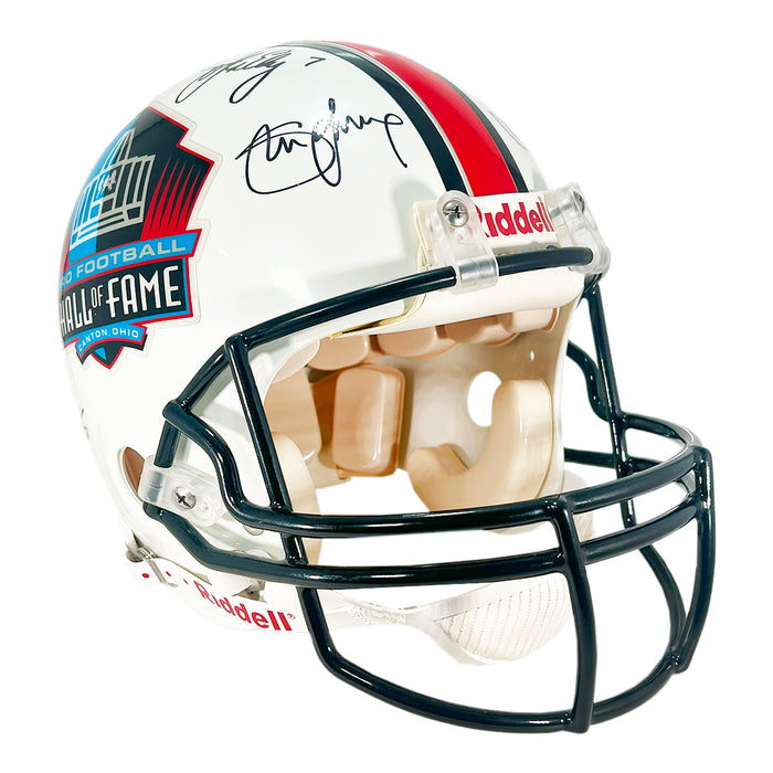 Hall of Fame Quarterbacks Signed Pro Football Hall of Fame Authentic Full-Size Football Helmet ()