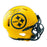 Jack Ham Signed HOF 88 Inscription Pittsburgh Steelers Rave Mini Football Helmet (Beckett)