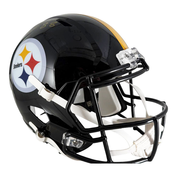 Jack Ham Signed HOF 88 Inscription Pittsburgh Steelers Speed Full-Size Replica Football Helmet (JSA)