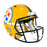 Jack Ham Signed HOF 88 Inscription Pittsburgh Steelers Throwback Gold Speed Full-Size Replica Football Helmet (Beckett)