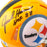 Jack Ham Signed HOF 88 Inscription Pittsburgh Steelers Throwback Gold Speed Mini Football Helmet (Beckett)