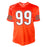 Dan Hampton Signed Chicago Orange Football Jersey (Beckett)