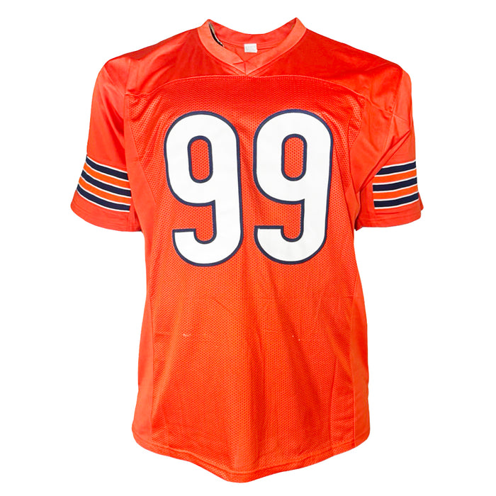 Dan Hampton Signed Chicago Orange Football Jersey (Beckett)