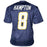 Omarion Hampton Signed Los Angeles Dark Blue Football Jersey (Beckett)