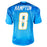 Omarion Hampton Signed Los Angeles Light Blue Football Jersey (Beckett)