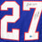 Rodney Hampton Signed ROH 2022 Inscription New York Royal Blue Football Jersey (Beckett)