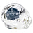 Urlacher, Singletary, Hampton Signed Hall of Fame Salute to Service 2024 Mini Football Helmet (Beckett)