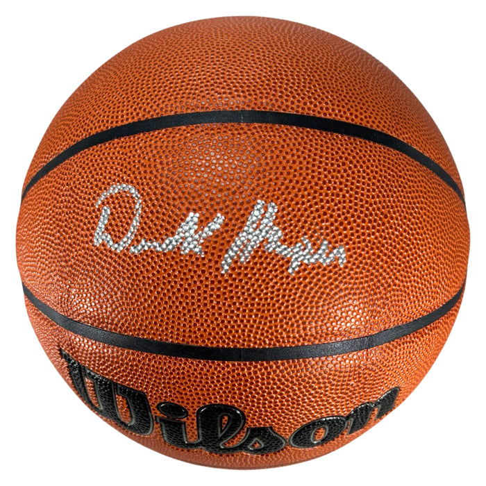 Derek Harper Signed Wilson Authentic Series Basketball (Beckett)