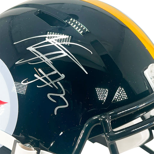 Najee Harris Signed Pittsburgh Steelers Speed Full-Size Replica Football Helmet (JSA)