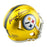 Franco Harris Signed Pittsburgh Steelers Blaze Mini Football Helmet (Beckett)