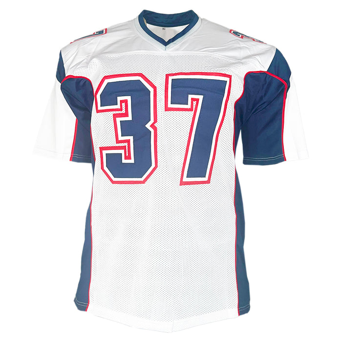 Rodney Harrison Signed New England White Football Jersey (Beckett)