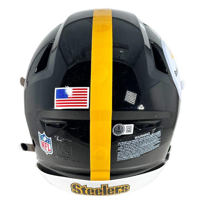 James Harrison Signed Pittsburgh Steelers Authentic SpeedFlex Full-Size Football Helmet (Beckett)