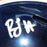 RJ Harvey Signed Denver Broncos Color Rush Speed Mini Football Helmet (JSA)