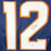 RJ Harvey Signed Denver Navy Game Style Football Jersey (JSA)