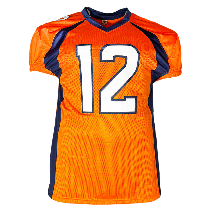 RJ Harvey Signed Denver Orange Game Style Football Jersey (JSA)