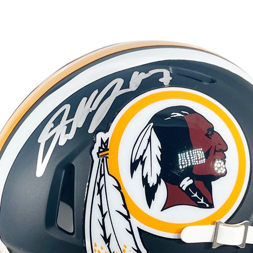 Dwayne Haskins Jr Signed Washington Redskins Flat Black Speed Mini Football Helmet (Beckett)