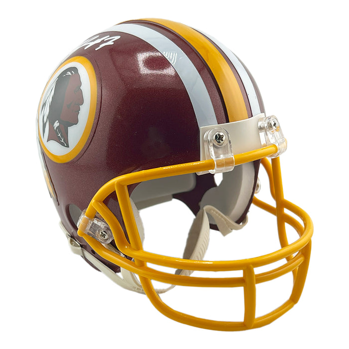 Dwayne Haskins Jr Signed Washington Redskins Mini Football Helmet (Beckett)