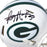 A.J. Hawk Signed Green Bay Packers Alt 2024 Speed Mini Football Helmet (Beckett)