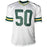 A.J. Hawk Signed Green Bay White Football Jersey (Beckett)
