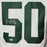 A.J. Hawk Signed Green Bay White Football Jersey (Beckett)
