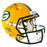 A.J. Hawk Signed Green Bay Packers Speed Full-Size Replica Football Helmet (Beckett)