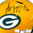 A.J. Hawk Signed Green Bay Packers Speed Full-Size Replica Football Helmet (Beckett)