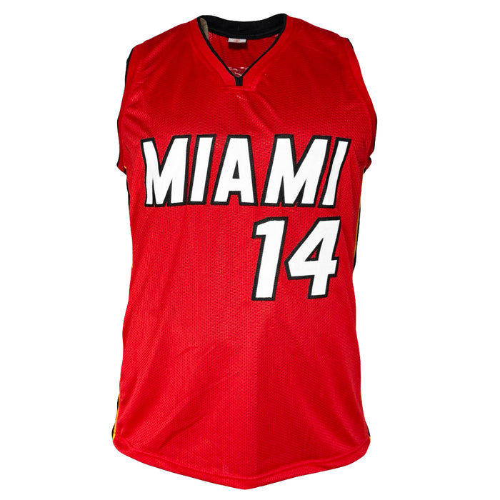 Tyler Herro Signed Miami Red Basketball Jersey (JSA)